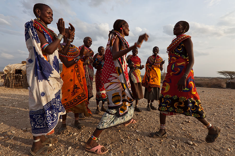  Samburu cultural dance   Kenia
